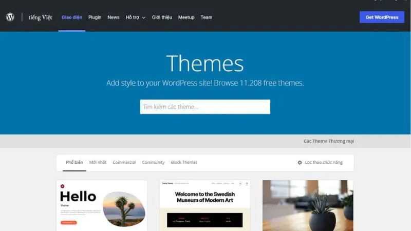 Chủ đề (Theme) là một trong những yếu tố quan trọng nhất trong WordPress