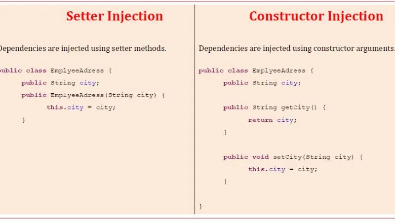 Constructor Injection là phương pháp phổ biến nhất trong DI