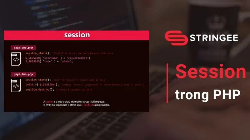 Để khởi tạo một session trong PHP, bạn cần sử dụng hàm `session_start()`.