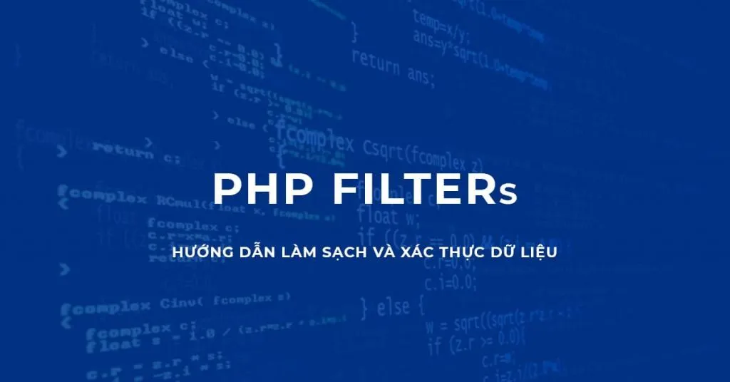 Dữ liệu biểu mẫu xác thực với PHP