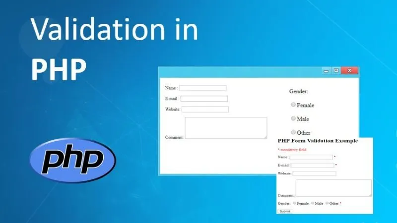 PHP form validation đăng nhập cực dễ cho người mới